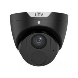 UNV 4MP Black Fixed Eyeball Camera, WDR, Mic