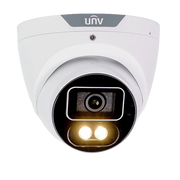 UNV 4MP WDR Dual-Light Alarm Eyeball Camera, Two-Way Audio