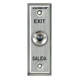 Seco-Larm SD-7101KBPE1Q Push-to-Open Exit Button, Stainless Steel