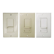 Truaudio Décor-Style Volume Control Slider, 100W (Almond/Ivory/White)