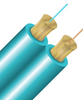 Cleerline SSF Fiber Duplex Cable, OM3 - 1000ft (Blue)