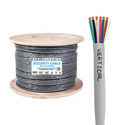 Alarm-Security Cable, Shielded 18/6 - 1000ft (Gray)
