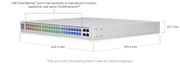 Ubiquiti USW-Pro-Max-48-PoE 48-Port Layer 3 Switch, 2.5 GbE