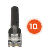 Cat6 U/UTP FlexiBoot Slim Network Patch Cable, 10-Pack