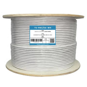 CAT6A Plenum Cable - 1000ft (White)