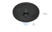 Ubiquiti U7 Pro XGS Ceiling-Mounted 8-Stream WiFi 7 Access Point