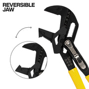 Klein Tools Plier Wrench 2-in-1 reversible Jaw