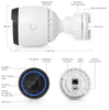 Ubiquiti UVC-G5-Pro Bullet Camera, 4K PoE