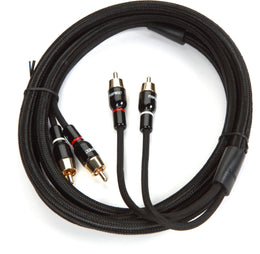 Twisted Pair RCA Cable - 6ft (Black)