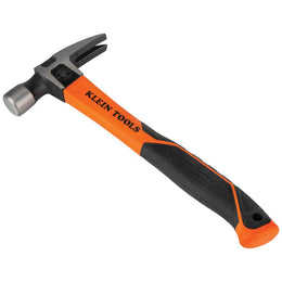 Klein Tools Electrician Hammer heavy duty forged steel heads fiberglass core 13