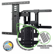 Sanus Premium Outdoor Full Motion TV Mount, 40-85