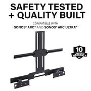 Sanus Extendable Soundbar Mount for Sonos Arc / Arc Ultra