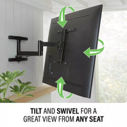 Sanus Premium Outdoor Full Motion TV Mount, 40-85