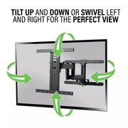 Sanus Premium Outdoor Full Motion TV Mount, 40-85