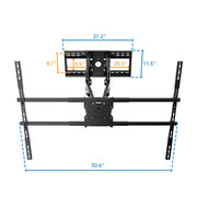 Mount-IT The Beast XXL Full Motion Wall Mount, VESA 1200x900