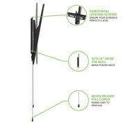 Kanto T300 Open Frame Tilt Mount, 40-100