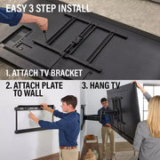 Sanus Advanced Full-Motion 4D + Shift TV Wall Mount, 42