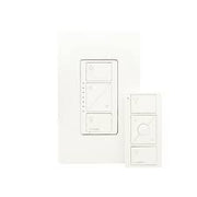 Lutron 600W RF Dimmer & Remote Combo Kit, White