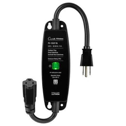 Lutron Outdoor Plug-In Switch Box, Black