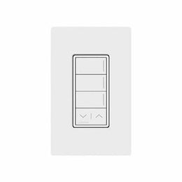 Lutron RA3 Sunnata Keypad, 3-Button + Raise/Lower, White