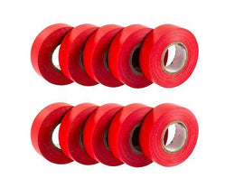 Dynotech Electrical Tape, PVC, UL, 1.8mm x 60 ft, Red