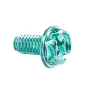Dynotech Green Ground Screws 100 pc in poly bag with barcode label