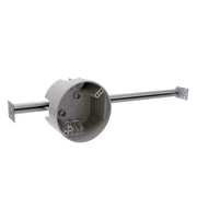 Dynotech Round Ceiling Box, 20 CU, Bar Hanger, Lock 14.5
