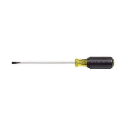 Klein Tools 601-6 3/16-Inch Cabinet 6-Inch Round Shank Tip Screwdriver