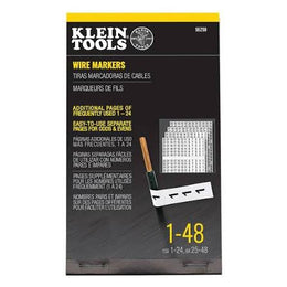 Klein Tools Wire Markers - Numbers 1-48