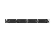 DynoTech Cable Manager Panel with Brush, 5 Rings