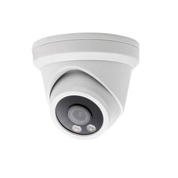 DynoTech 8MP Active Deterrence Camera (White)
