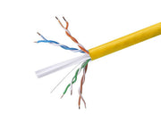 CAT6 Cable, 24AWG Solid Bare Copper - 1000ft Pull Box