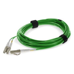LC-LC OM3 Duplex Fiber Cable, 2.0mm PVC (Green)