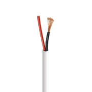 14/2 CCA Speaker Cable, Round - 500ft Pull Out Box (White)
