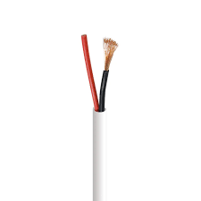 14/2 CCA Speaker Cable, Round - 500ft Pull Out Box (White)