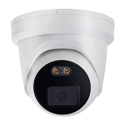 DynoTech 6MP Dual-Light Color Night Camera, Mic (White)