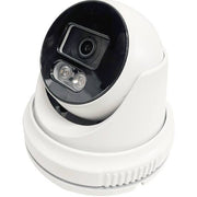 DynoTech 6MP Dual-Light Color Night Camera, Mic (White)