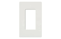 Lutron Screwless Wallplate, Single Gang