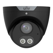 UNV 4MP Light & Audible Warning Fixed Eyeball Camera, Two-Way Audio