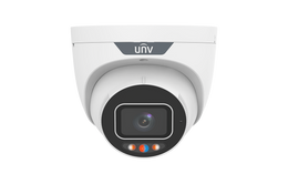 UNV 8MP Tri-Guard 2.0 Turret Camera, Red & Blue Light